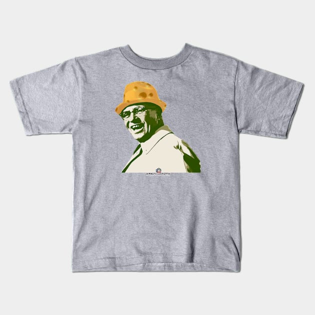 Vince Cheese Hat Kids T-Shirt by wifecta